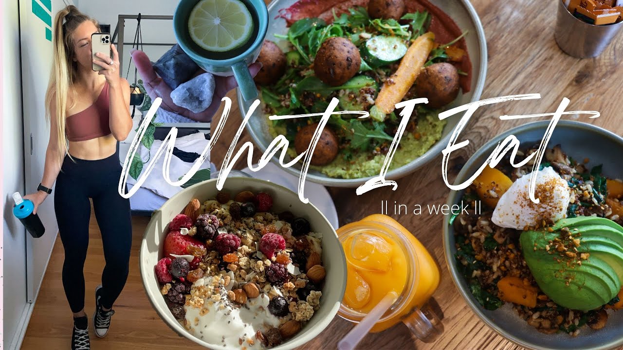 ll WHAT I EAT IN A WEEK on the 75 HARD CHALLENGE ll Healthy Eating on a BUSY SCHEDULE ll Meal IDEAS