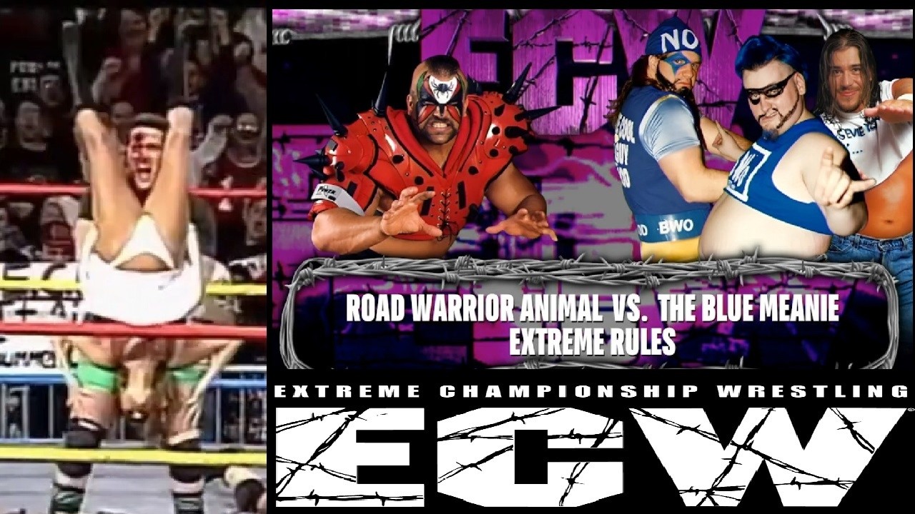 ECW | Animal vs. Blue Meanie