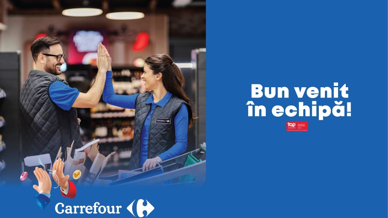 Bun venit membrilor echipei Cora în #LumeaCarrefour!