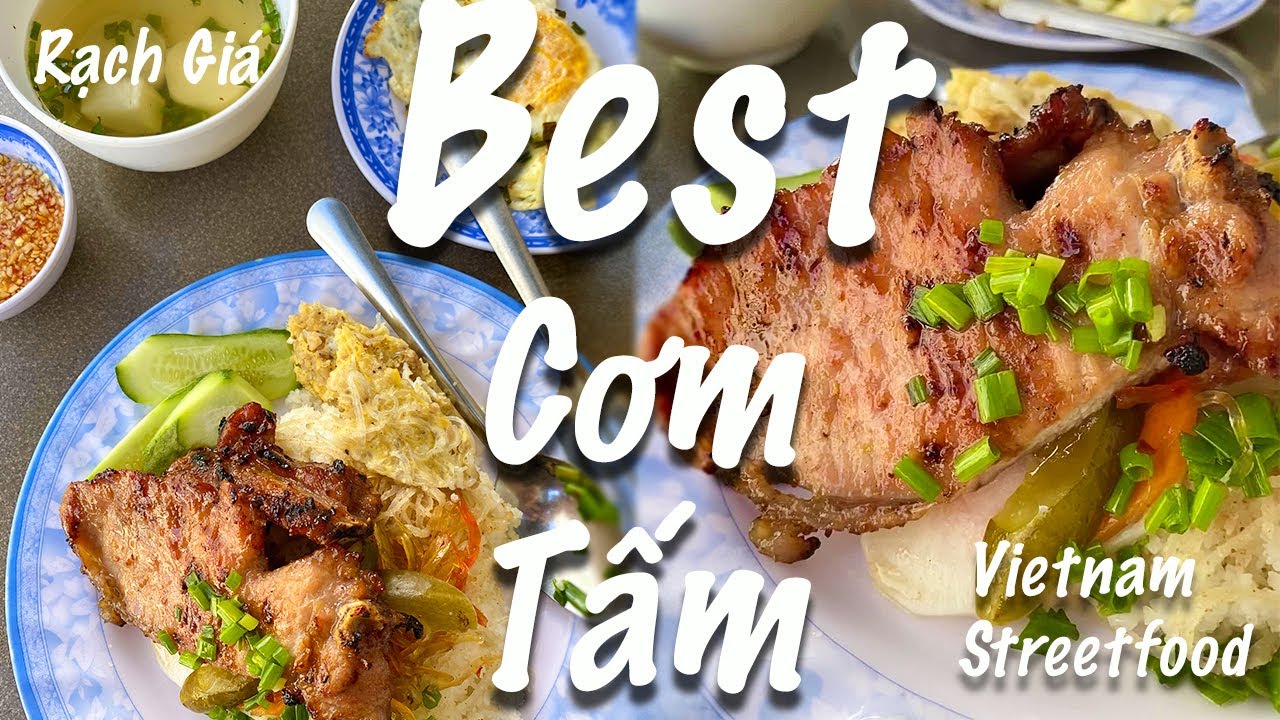 The BEST Cơm Tấm!! In Small Town Rạch Giá + Durian Che + A Traditional Seafood Lunch | Food Vlog