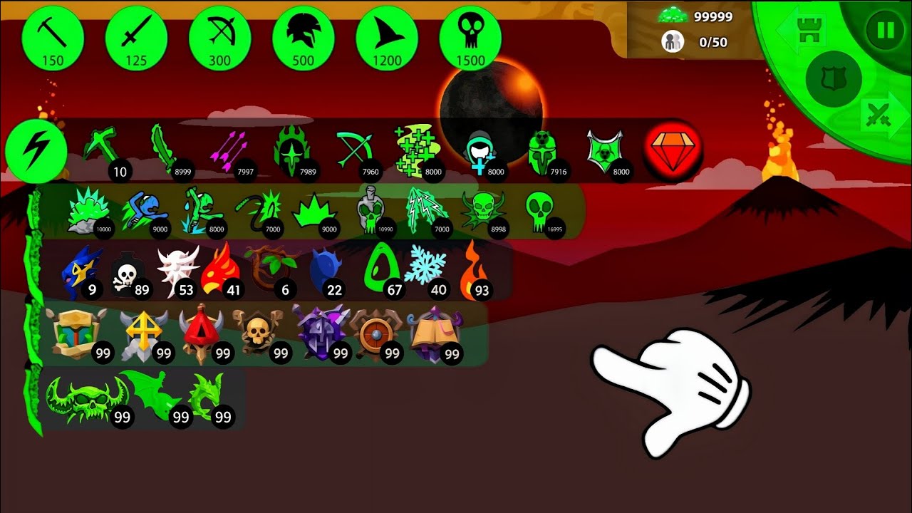 All Ultimate Bosses & New Summon Icons Unlocked in Stick War Legacy Update!