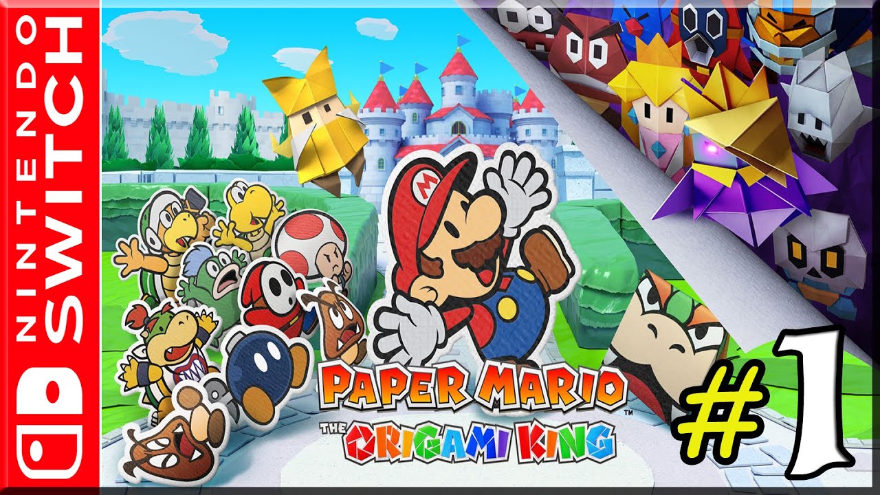 Paper Mario - The Origami King - Juego Completo | Parte 1 - Español (Switch)