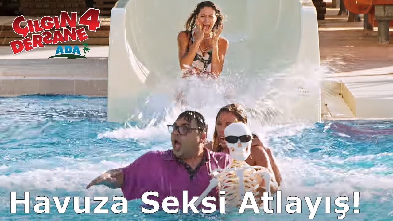 Çılgın Dersane 4: ADA | Ormandan Havuza Seksi Atlayış