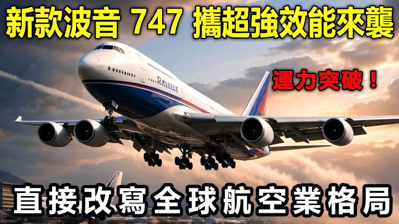 新款波音 747 攜超強效能來襲！燃油效率 + 運力雙突破，直接改寫全球航空業格局！