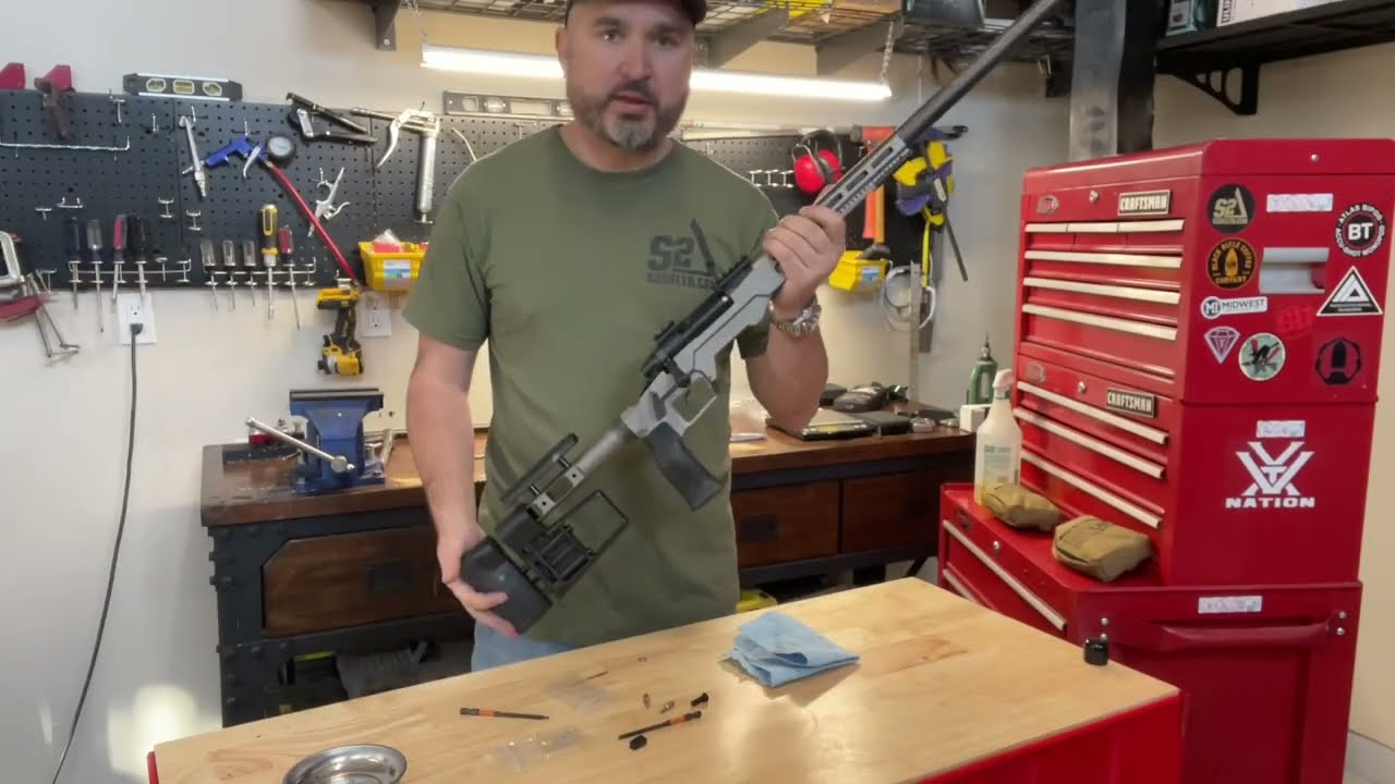 S2Delta RS-C magnesium ultra light weight hunting rifle, Part 2