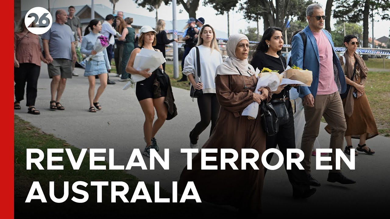 🚨 Nuevas im&aacute;genes del ataque terrorista contra un evento jud&iacute;o en Australia, hubo 15 muertos
