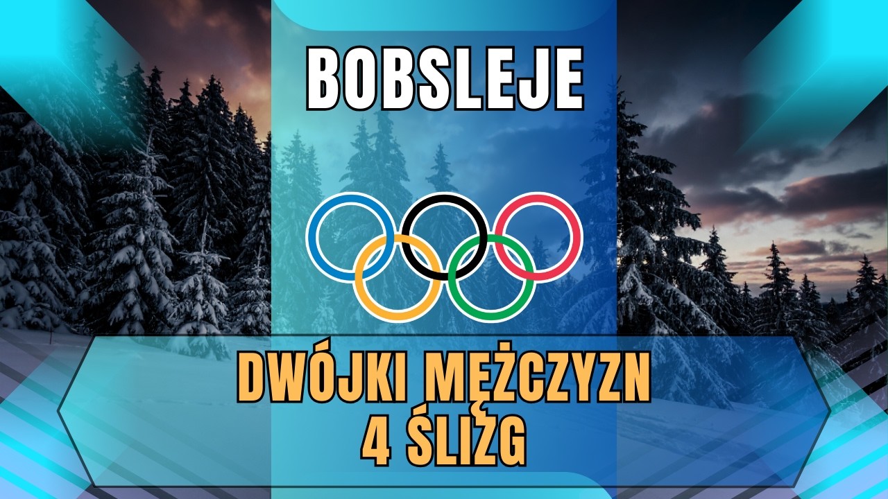 IO 2026 - BOBSLEJE: DWÓJKI MĘŻCZYZN  - 4. ŚLIZG || RELACJA NA ŻYWO
