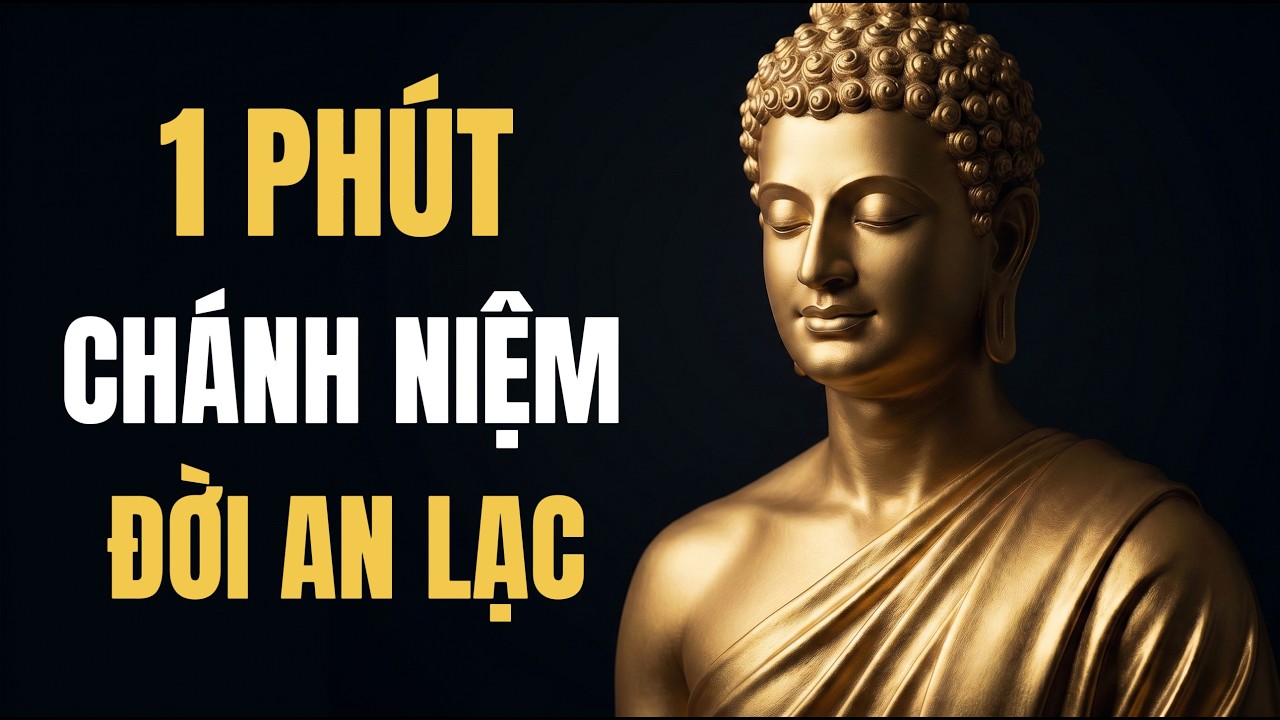 1 Phút Sống Chánh Niệm - Hãy Nghe Để Những Khổ Đau Đều Được Hoá Giải.