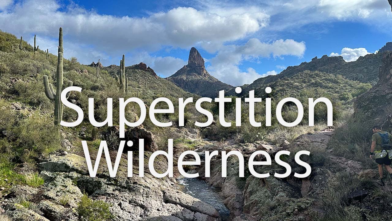 Running in Arizona's Superstition Wilderness