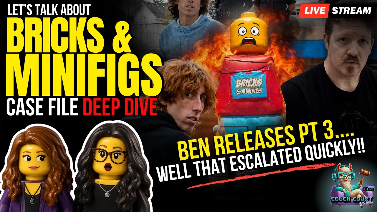 Reckless Ben Releases Part 3 of the Bricks & Minifigs Scandal....And We Have Thoughts!!