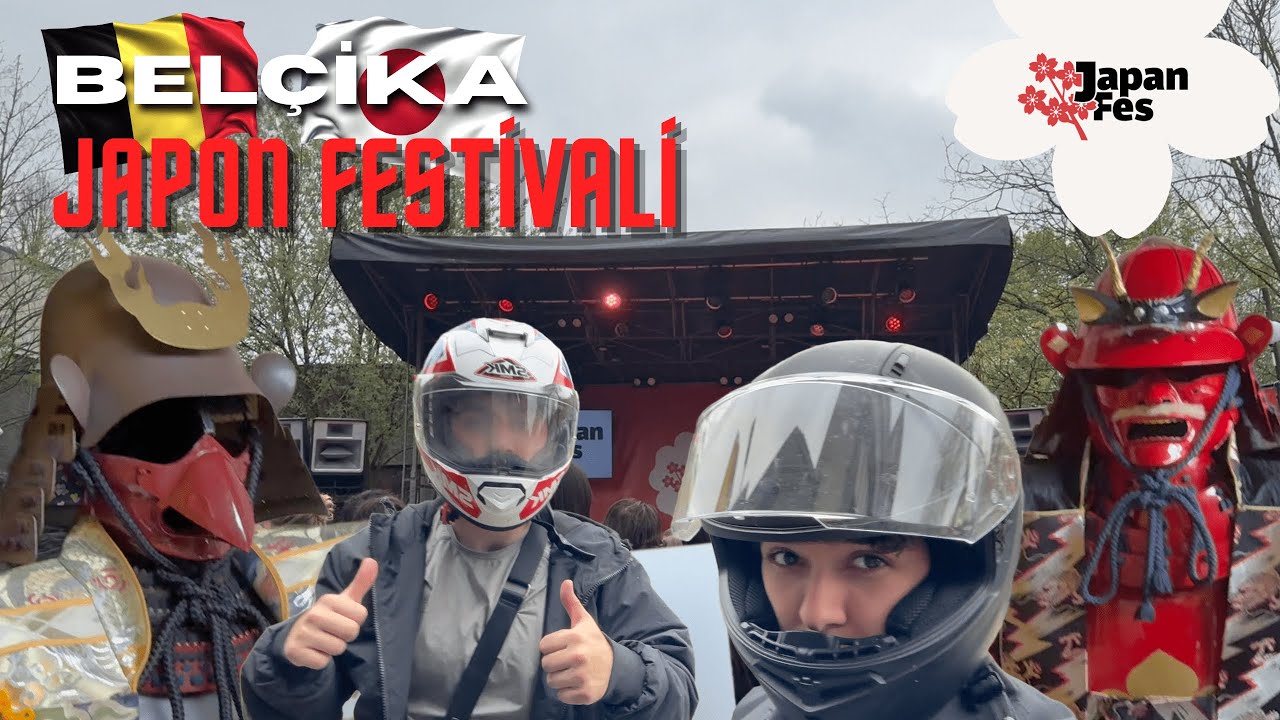 BELÇİKA'DA JAPON FESTİVALİ | Vlog