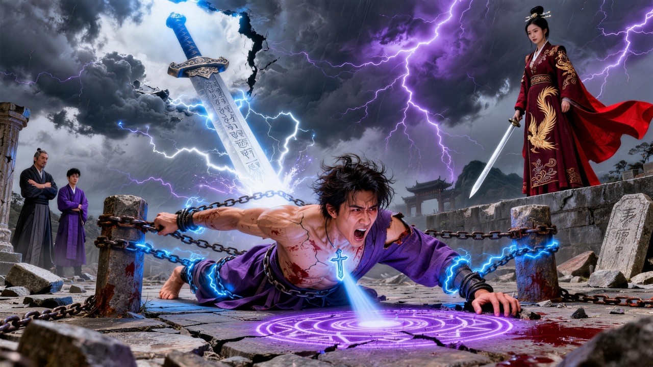 Pierced by 1000 Swords by His Own Family, the Reborn Sword Genius Starts His Revenge #movie
