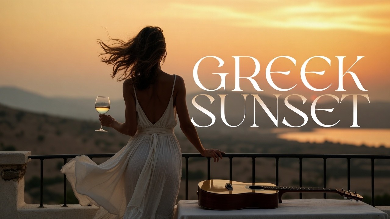 A Sunset Dinner in Greece... 🇬🇷 Emotional Spanish Guitar (26 Min No Loop)