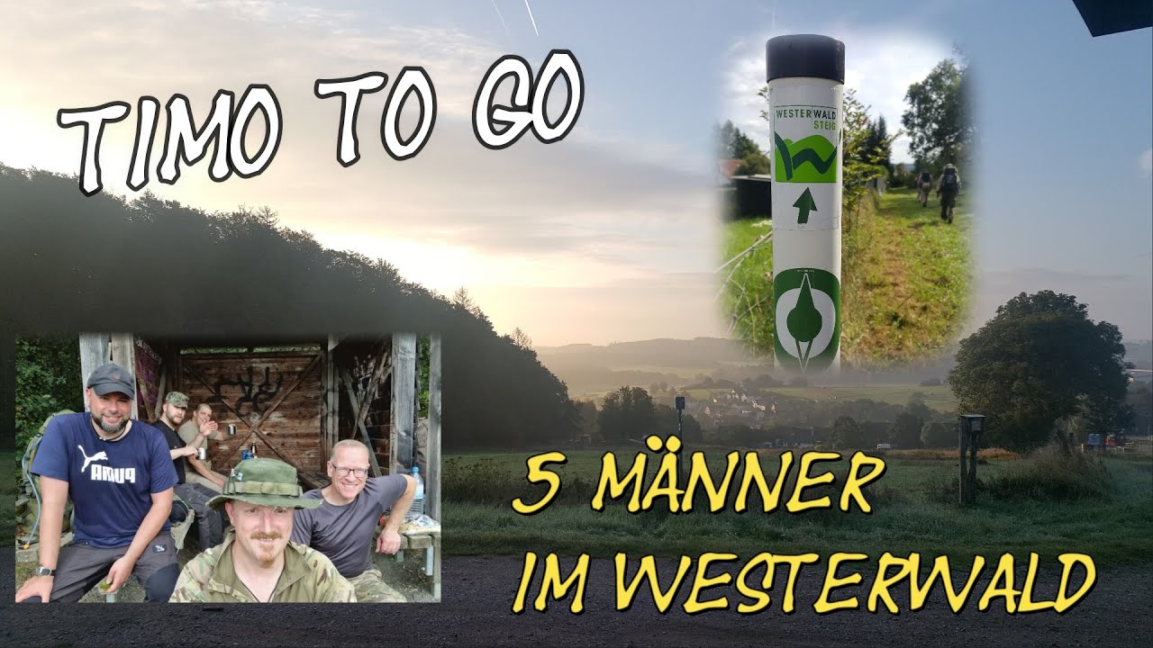 5 Männer im Westerwald#1 - von Herborn nach Rennerod