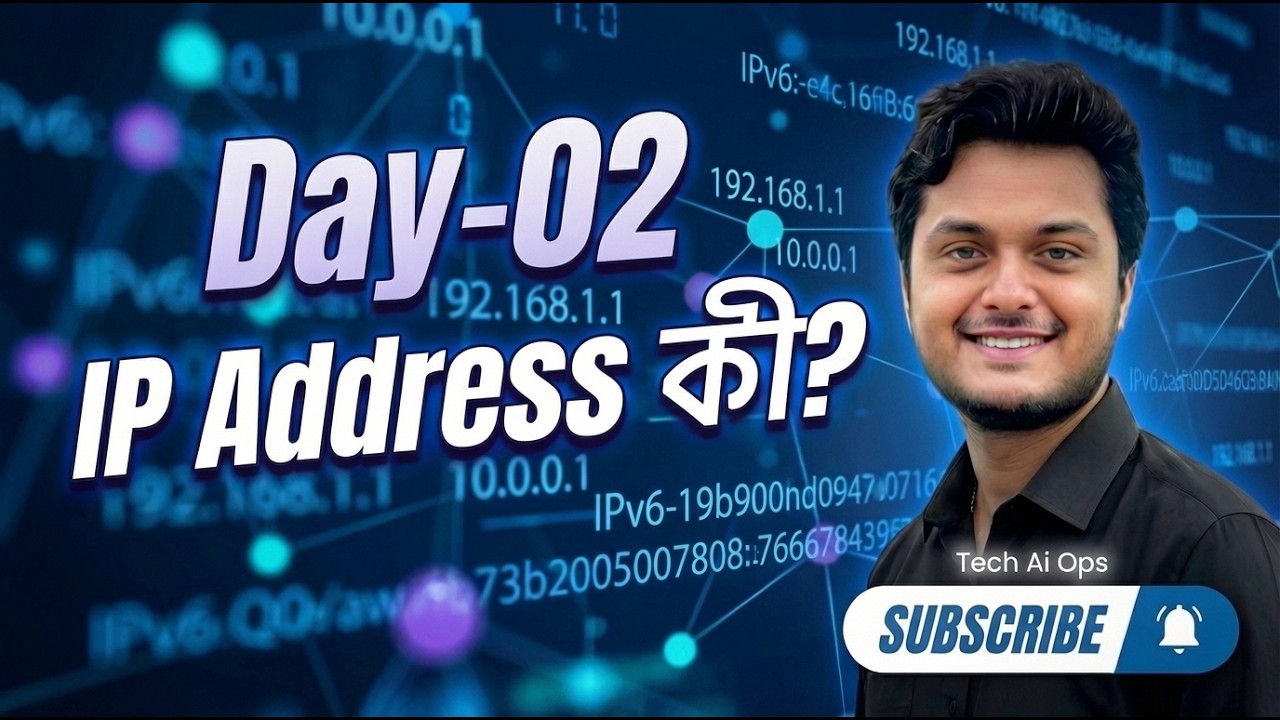 What is an IP Address? IPv4, Public vs Private IP Explained | Day 02