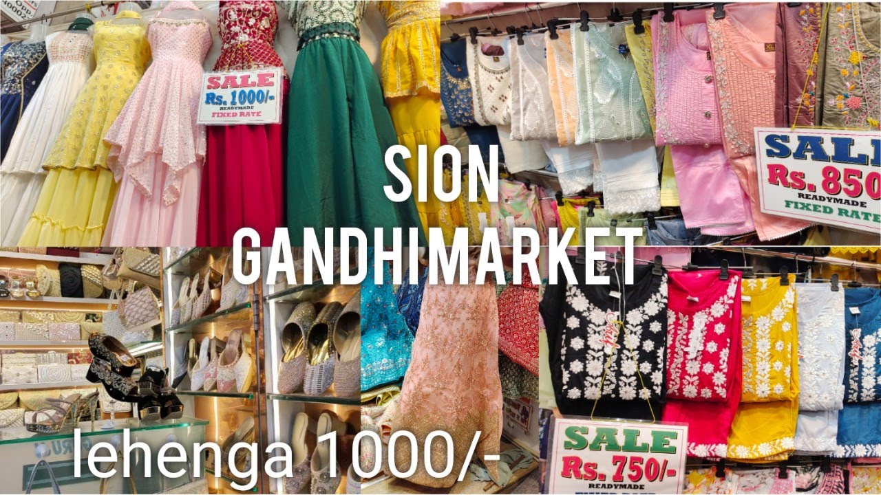 गांधी मार्केट मुंबई | Mumbai's Best Market for Ramzan Eid & Wedding Shopping | Dress sarees, lehenga