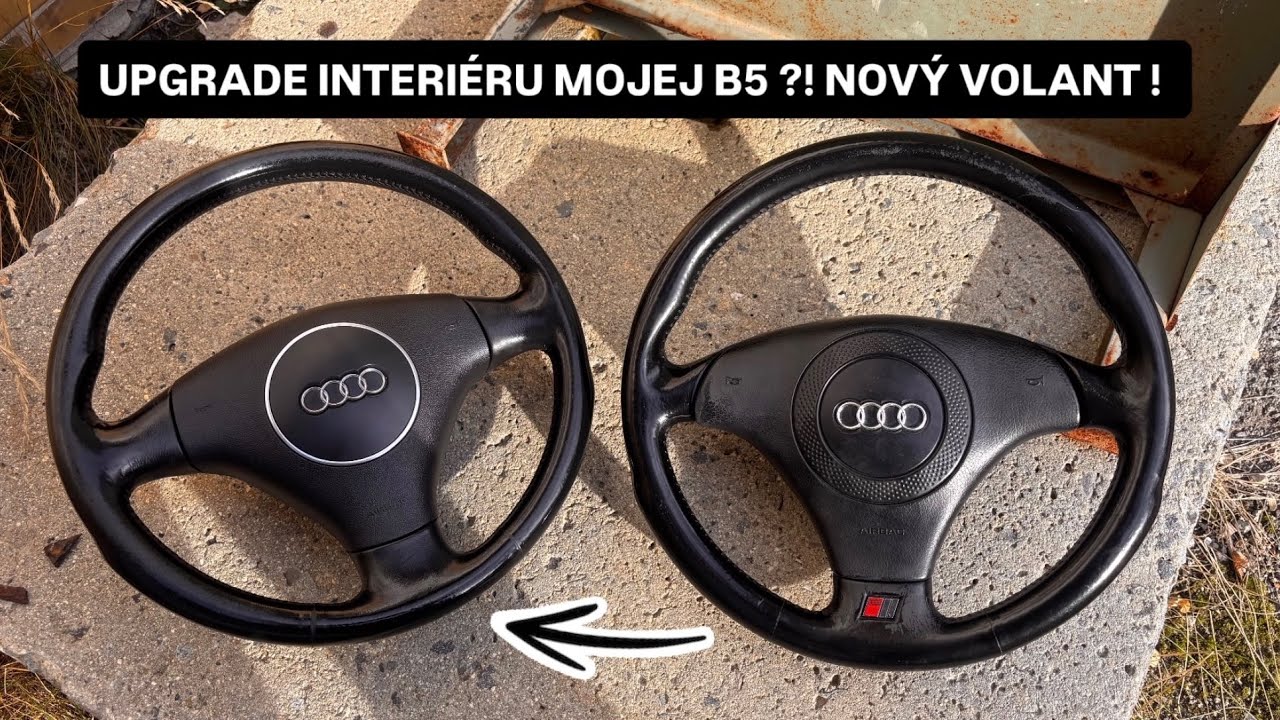 Nový VOLANT pre moju A4 B5 ! + Aké sú plány s interiérom ? 🔥