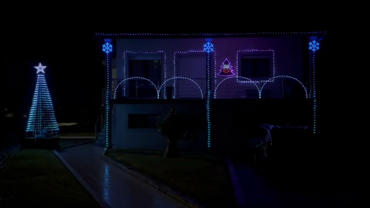 Christmas LightShow 2025 - ROSE & Buno Mars - APT