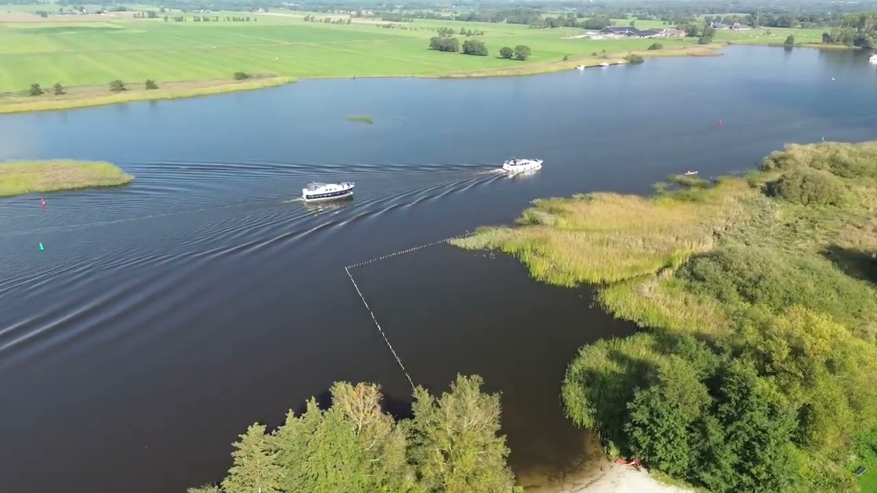 Drone Vlucht Smalle Ee