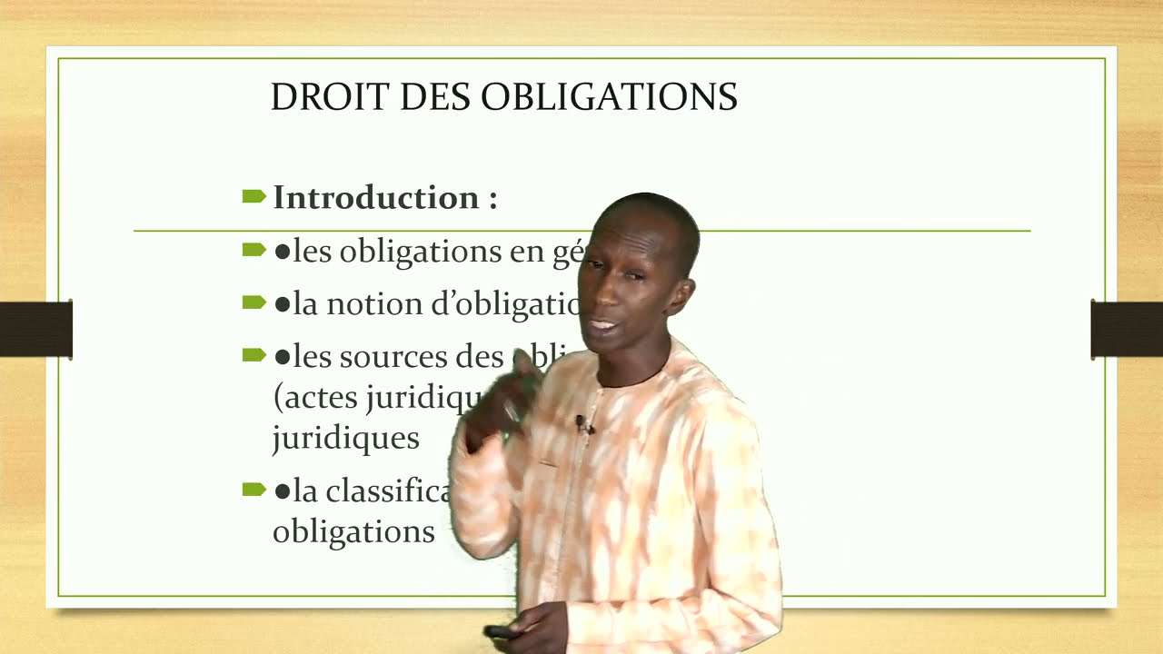 Introduction au Droit des Obligations