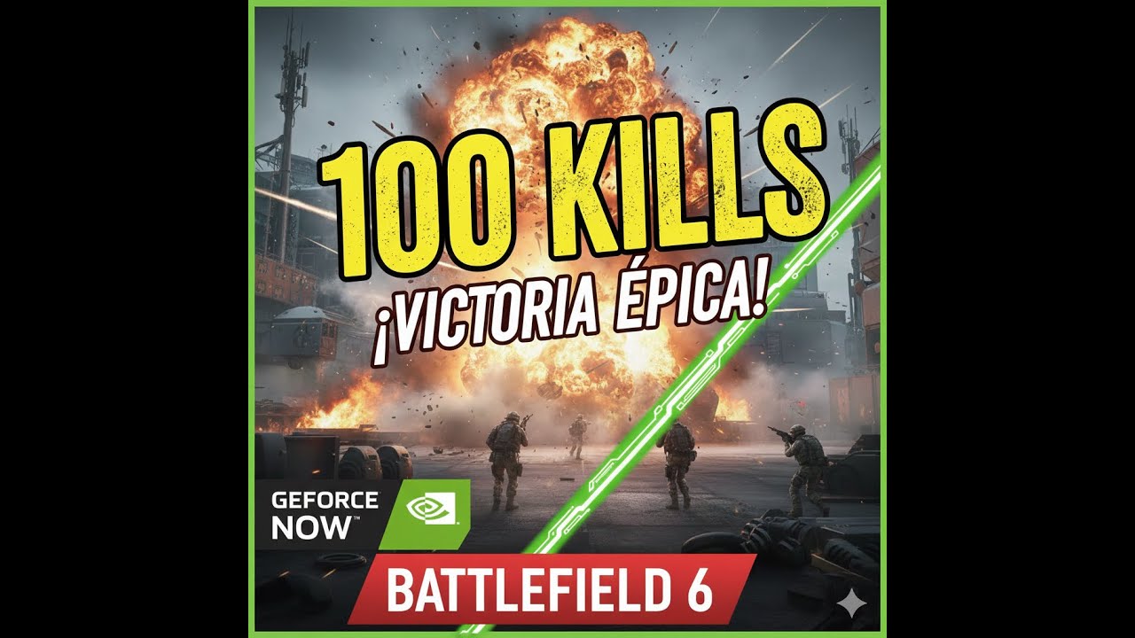 ¡100 KILLS en Battlefield 6! 😱 La Victoria MÁS ÉPICA con Amigos