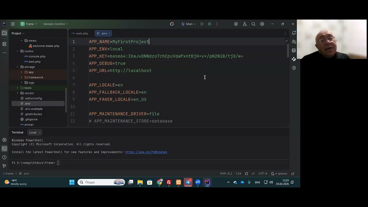 Laravel. Структрура проекту. Поняття роутів