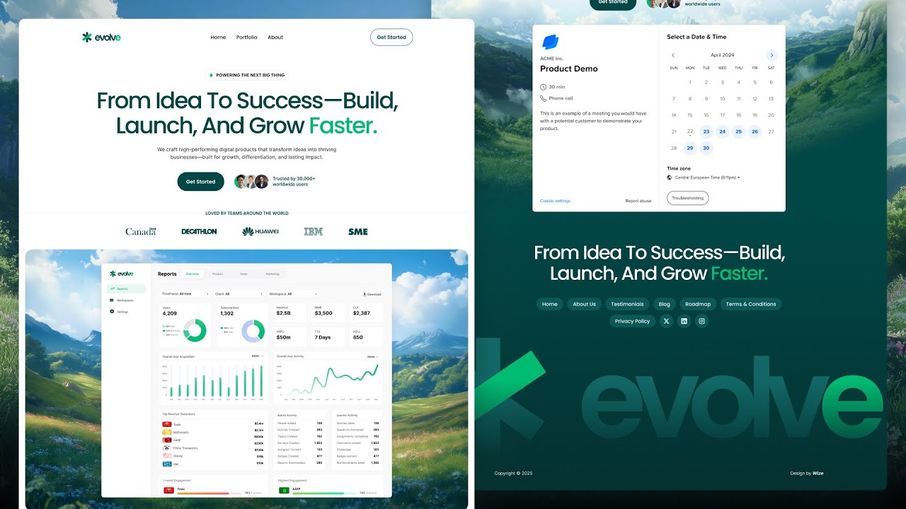 Customizing the Evolve Framer Template