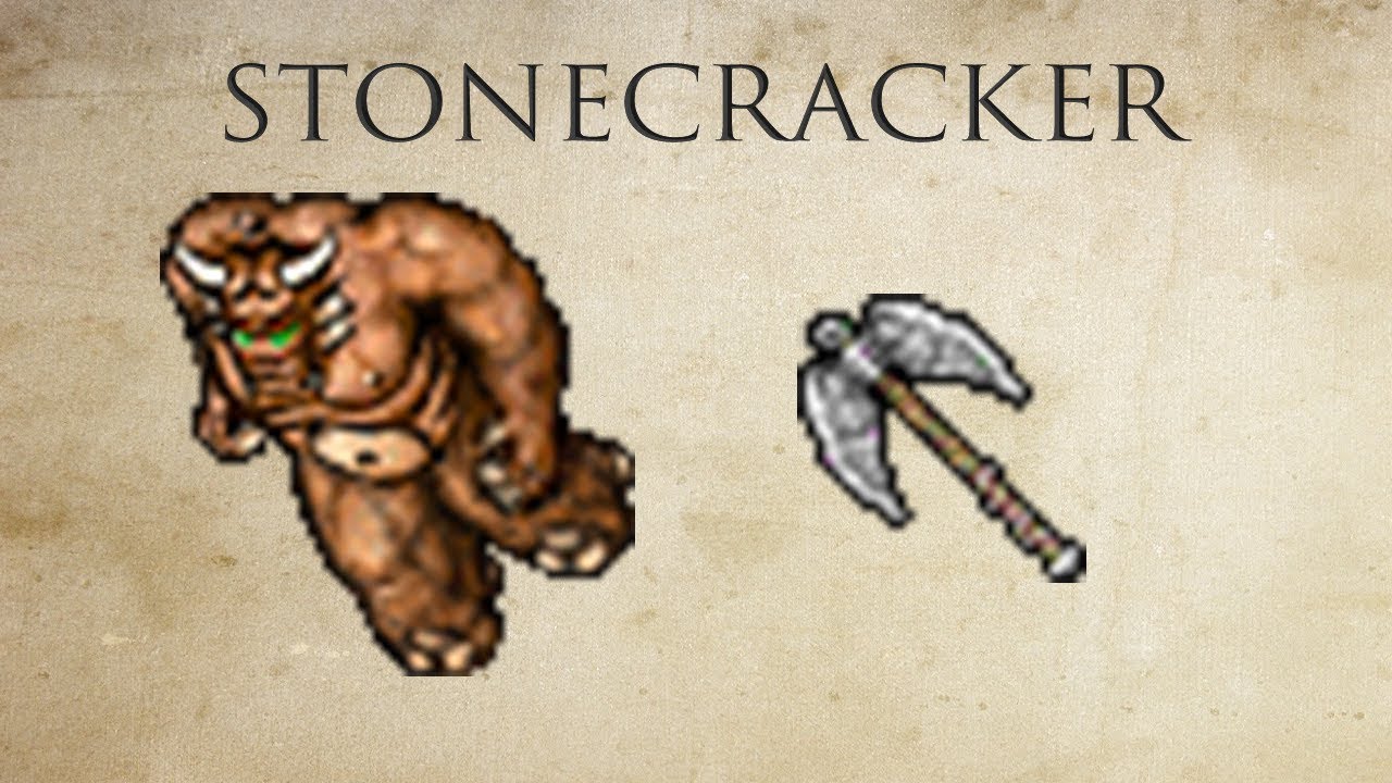 Tibia - Boss : Stonecracker (Paw and Fur - Behemoth Boss)