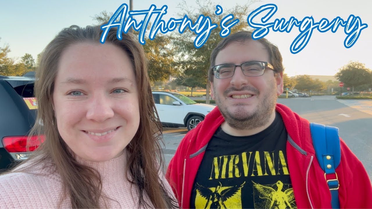 Anthony had a cyst removed. Thankfully it went well!