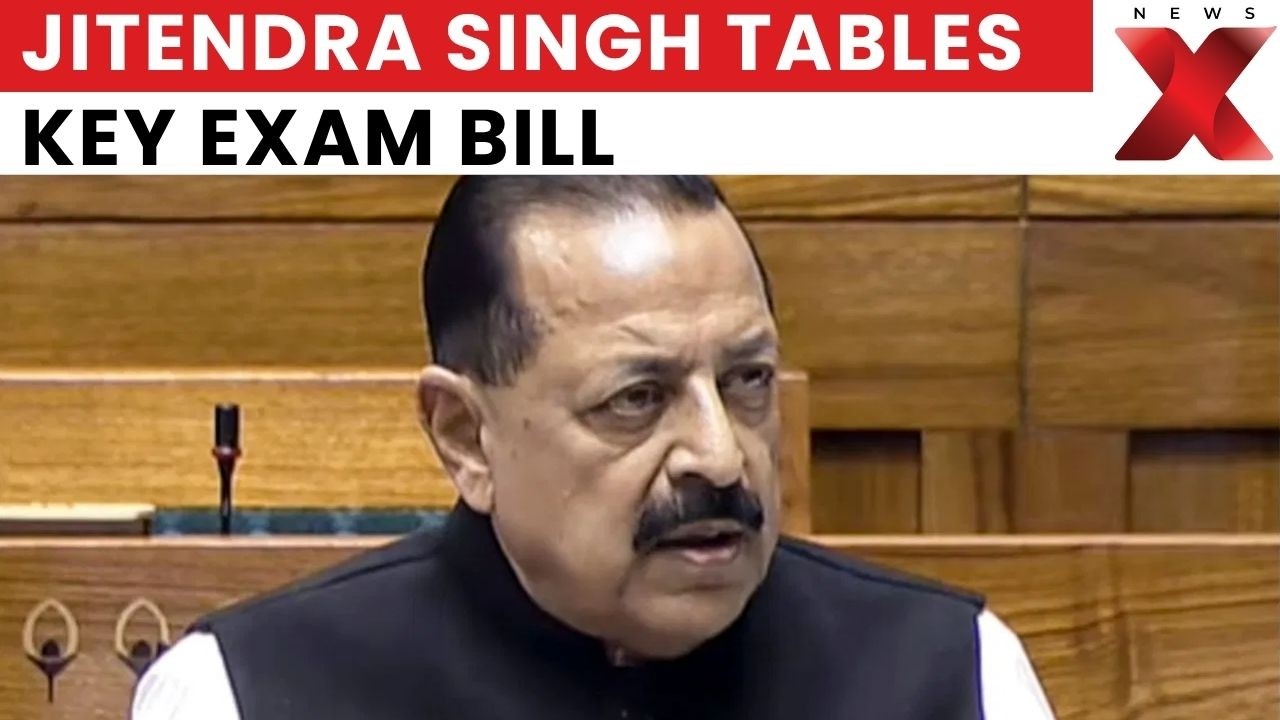 Monsoon Session: Jitendra Singh Tables Public Examinations Amendment Bill | Latest News | NewsX
