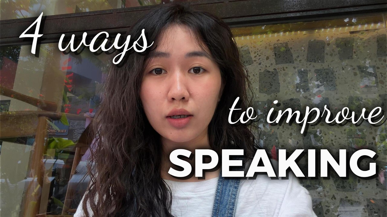 4 ways to improve your speaking