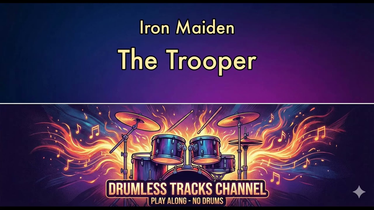 Iron Maiden - The Trooper - Drumless