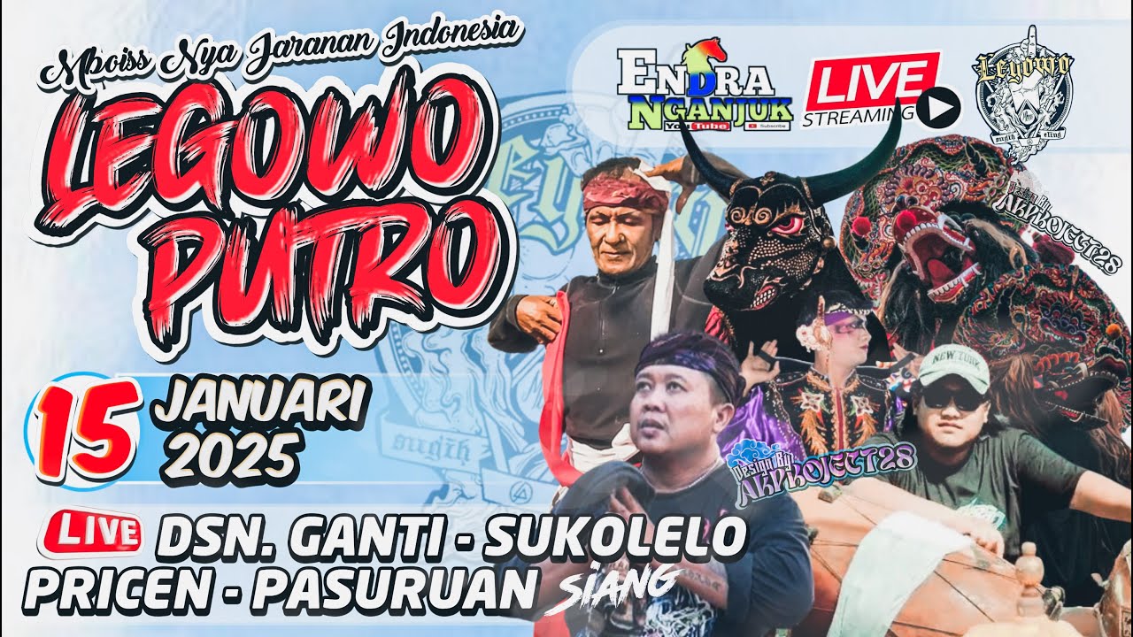 Live Jaranan LEGOWO PUTRO Ganti Sukolelo Prigen Pasuruan