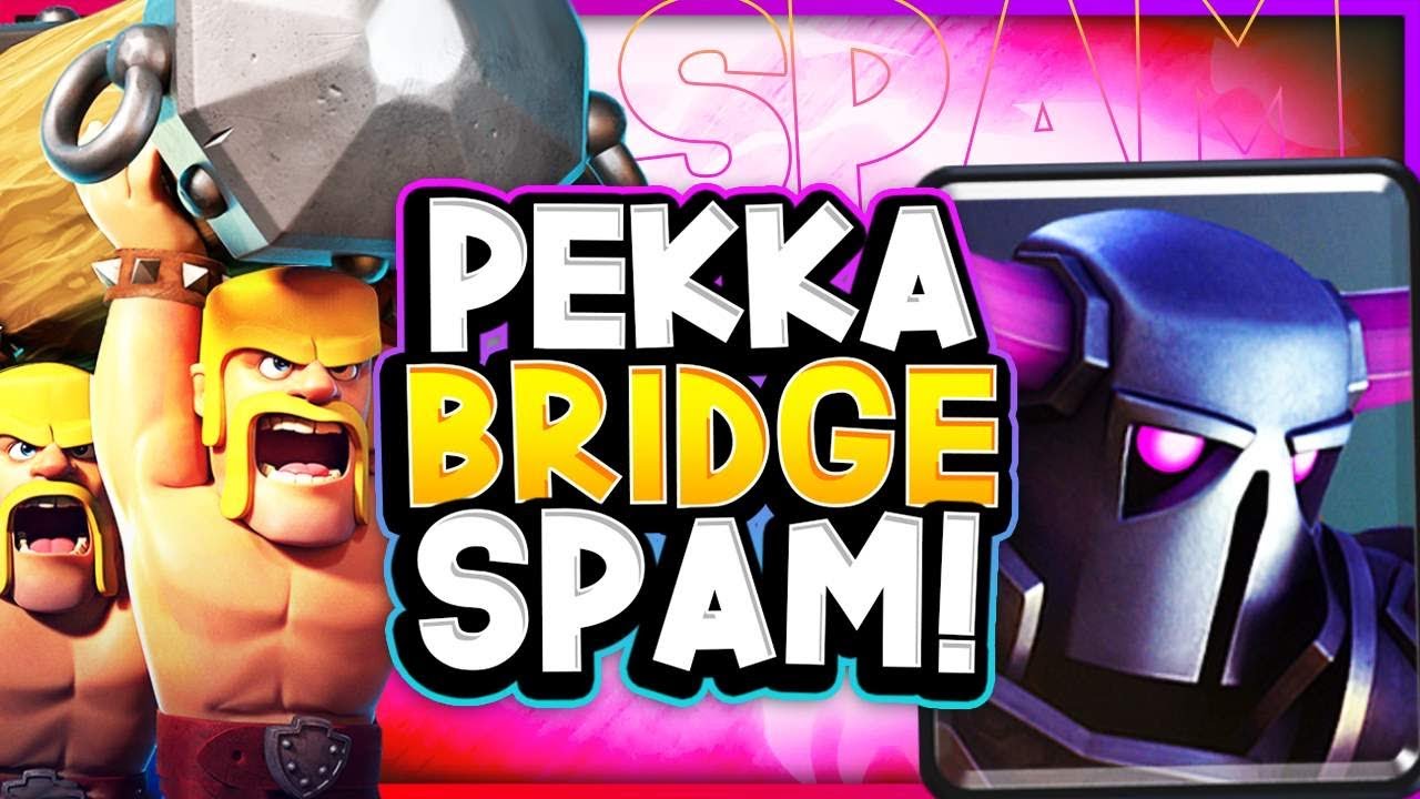 12-0 CLASSIC CHALLENGE with PEKKA BRIDGE SPAM! - CLASH ROYALE