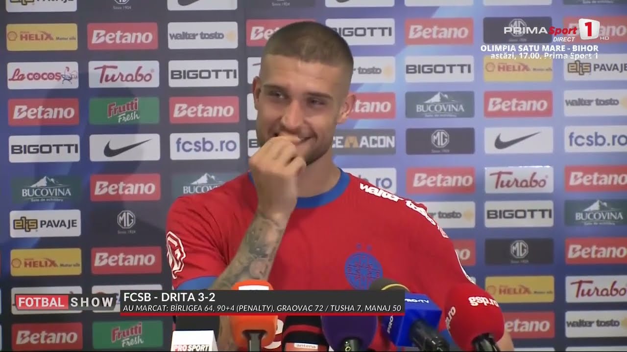 Daniel Bîrligea, în lacrimi după succesul cu Drita. ”Am văzut o parte de fericire”