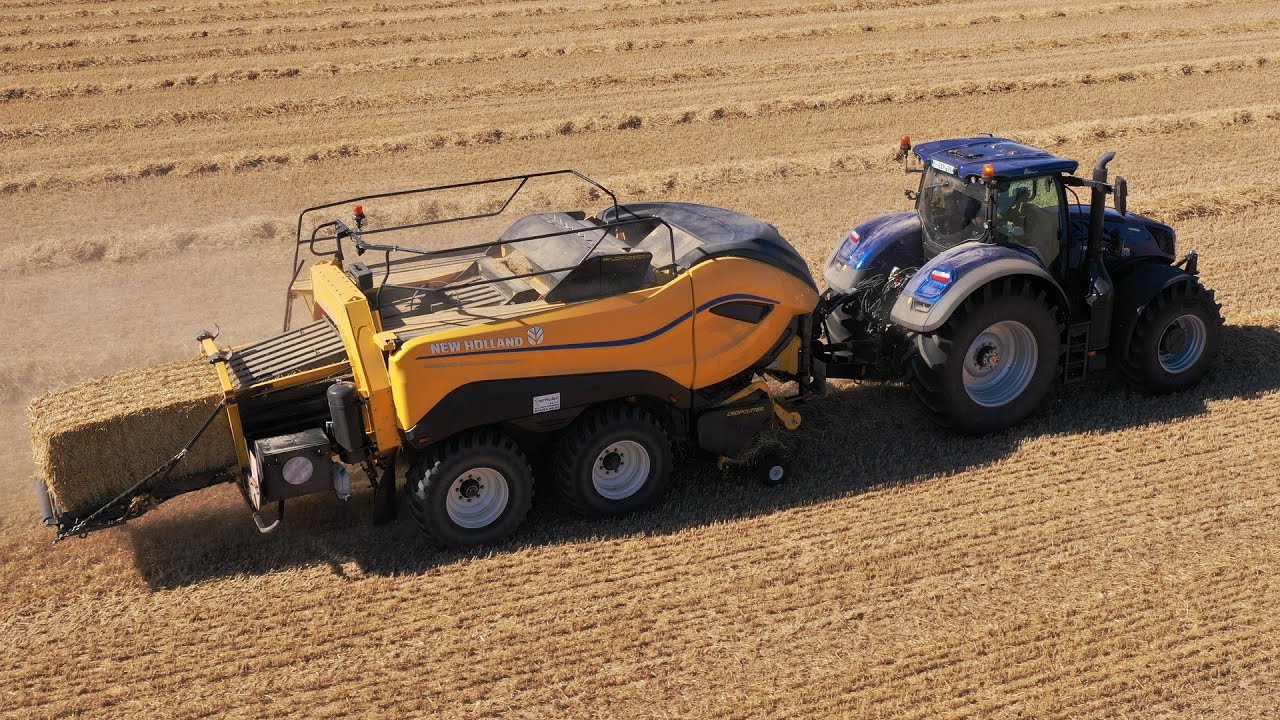 Nouveauté 2020 ! NEW-HOLLAND 1290 HD EN ACTION ! T7.315 Blue power😍