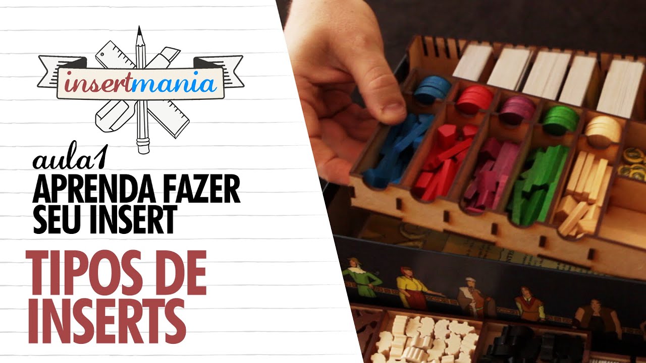 Aula 1 APRENDA FAZER SEU INSERT (Tipos de Inserts)