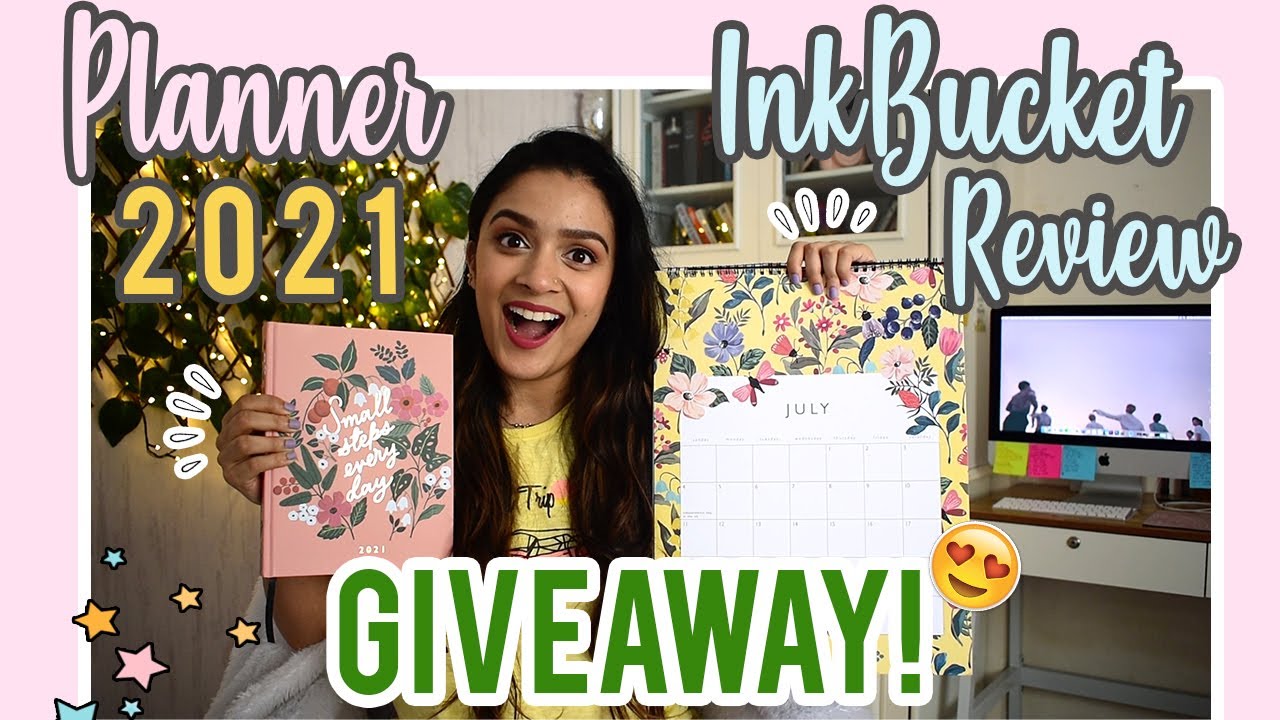 2021 PLANNER  in depth flip-through + Ink bucket Calendar & Freebies | Vlogmas GIVEAWAY!
