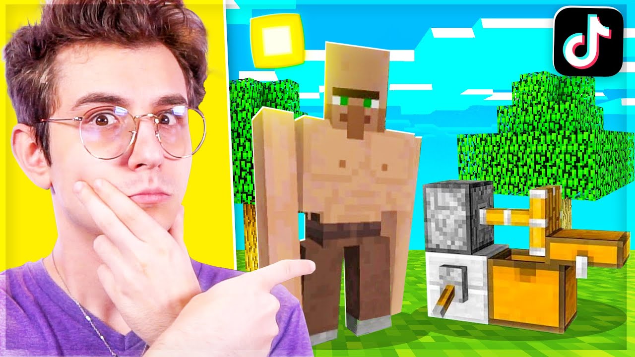 PROVO I TIK TOK PIU' VIRALI al MONDO su MINECRAFT ITA! (Ep.23)