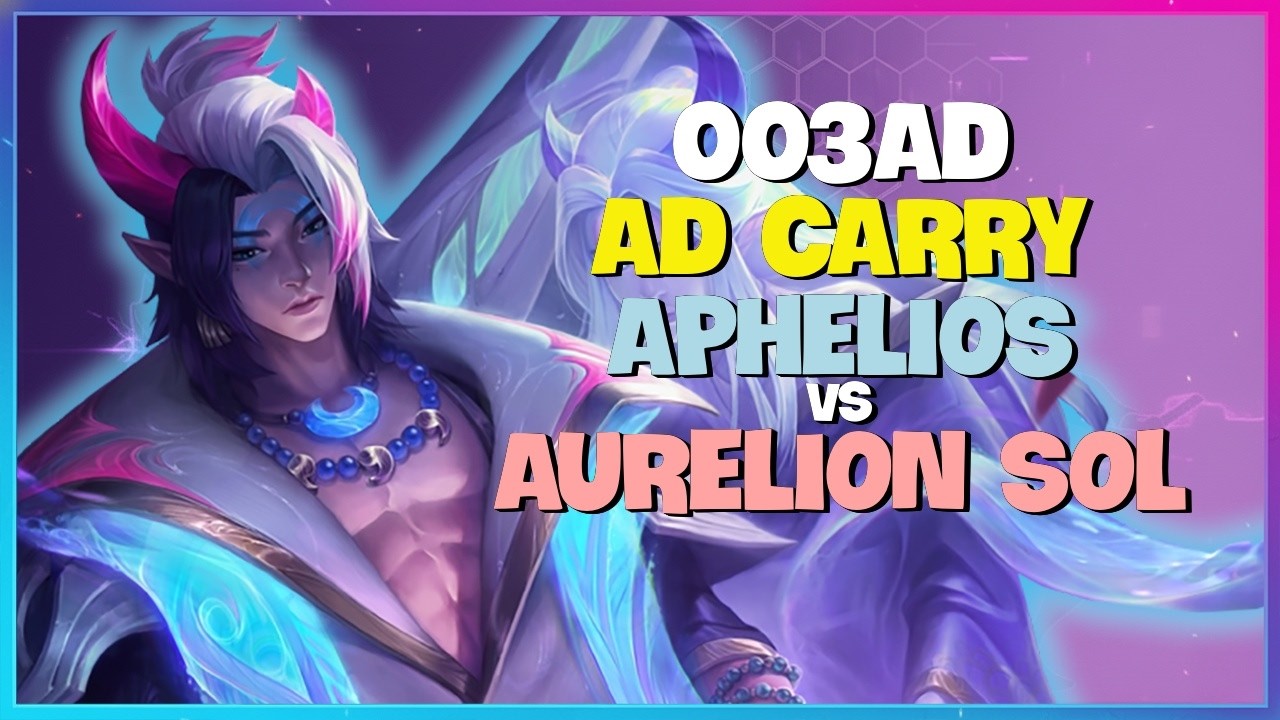 Rank 1 Aphelios : This Dude is CRUSHING the Super Server with INSANE Mechanics - Engsub