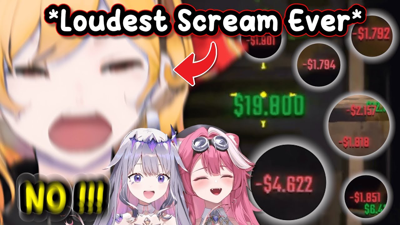 The LOUDEST SCREAM in Kaela's Gaming History After Losing a $20k Loot【Hololive】