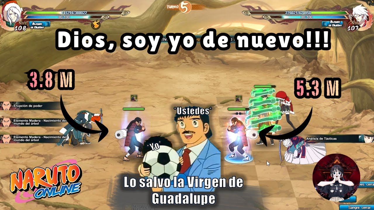 A veces jugamos bien XD | Día #18 Por la racha de 19 | Naruto Online LATAM
