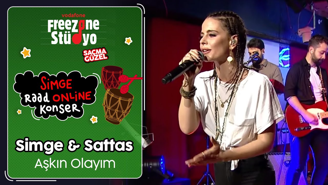 Simge & Sattas - Aşkın Olayım | FreeZone Stüdyo’da Simge ile Raad Online Konser | #SaçmaGüzel