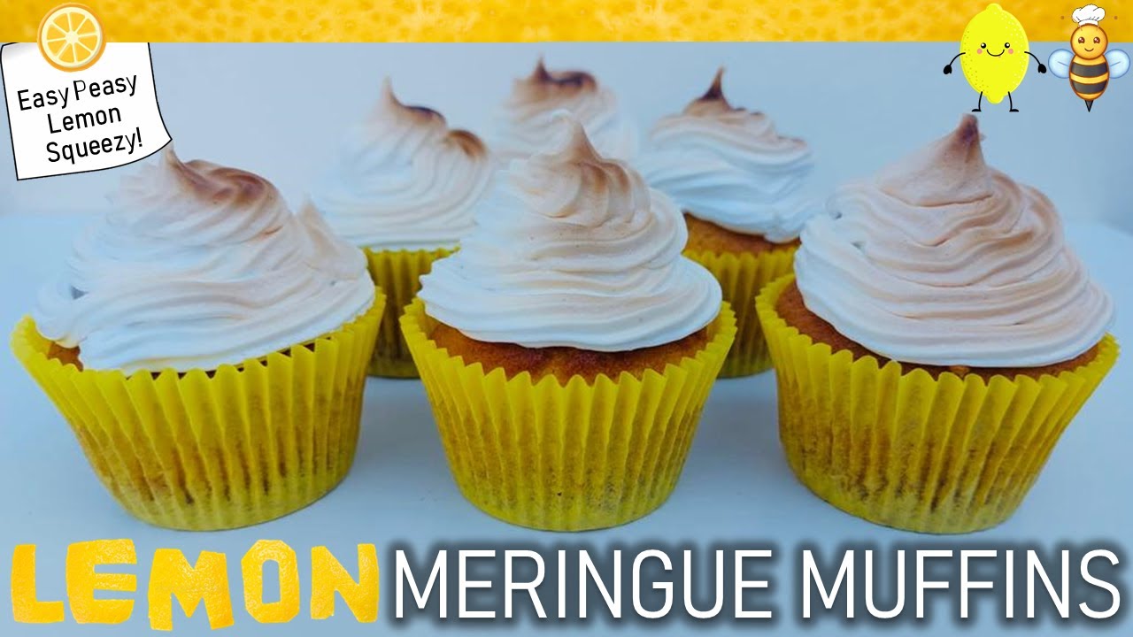 Lemon Meringue Pie Muffins Recipe | Simple & Delicious