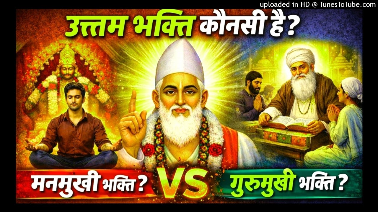 उत्तम भक्ति कोनसी है? मनमुखी या गुरुमुखी |kabirvani|