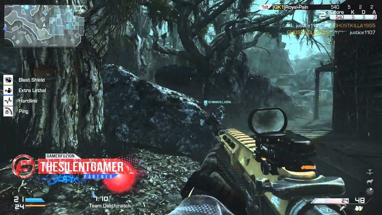 Call of Duty Ghosts Onslaught DLC Trial Multiplayer Gameplay 3(No Commentary)