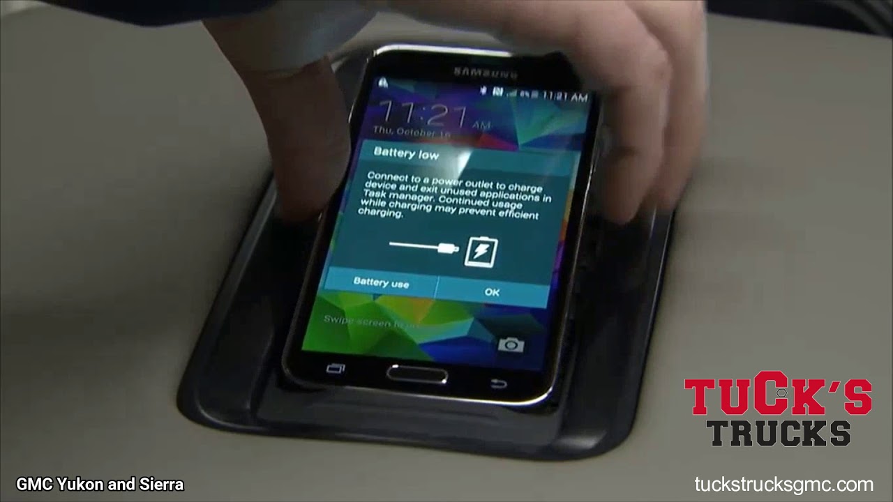 Tucks Trucks GMC Yukon/Sierra Wireless Phone Charging