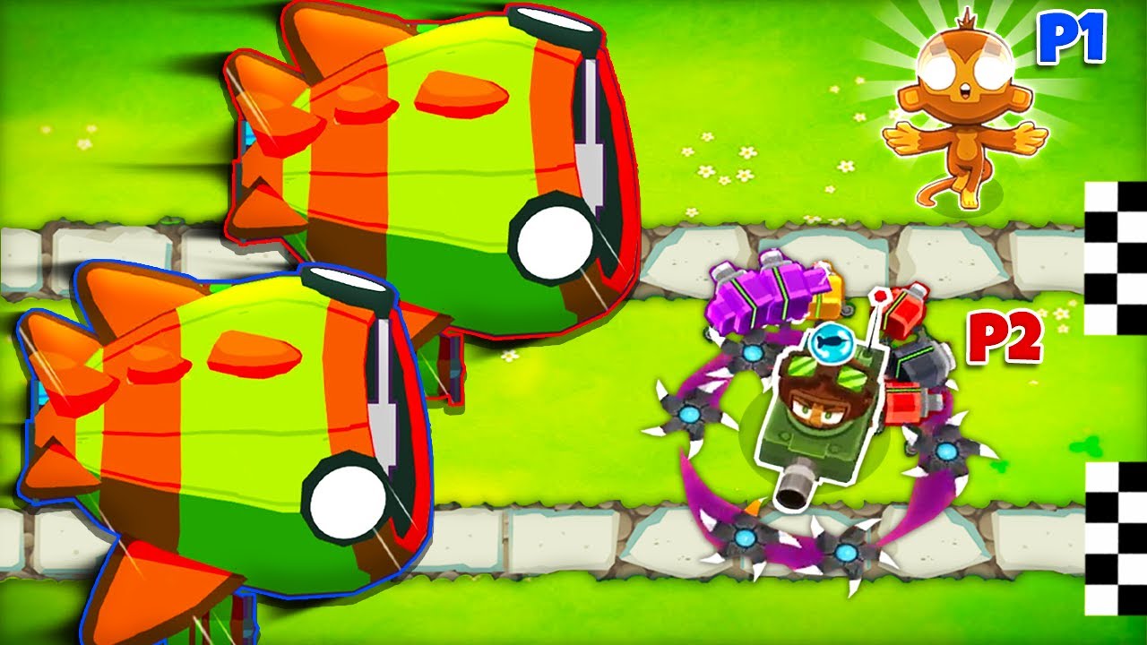 1v1 Upgrade Monkey Bloonarius CHALLENGE! (BTD 6)