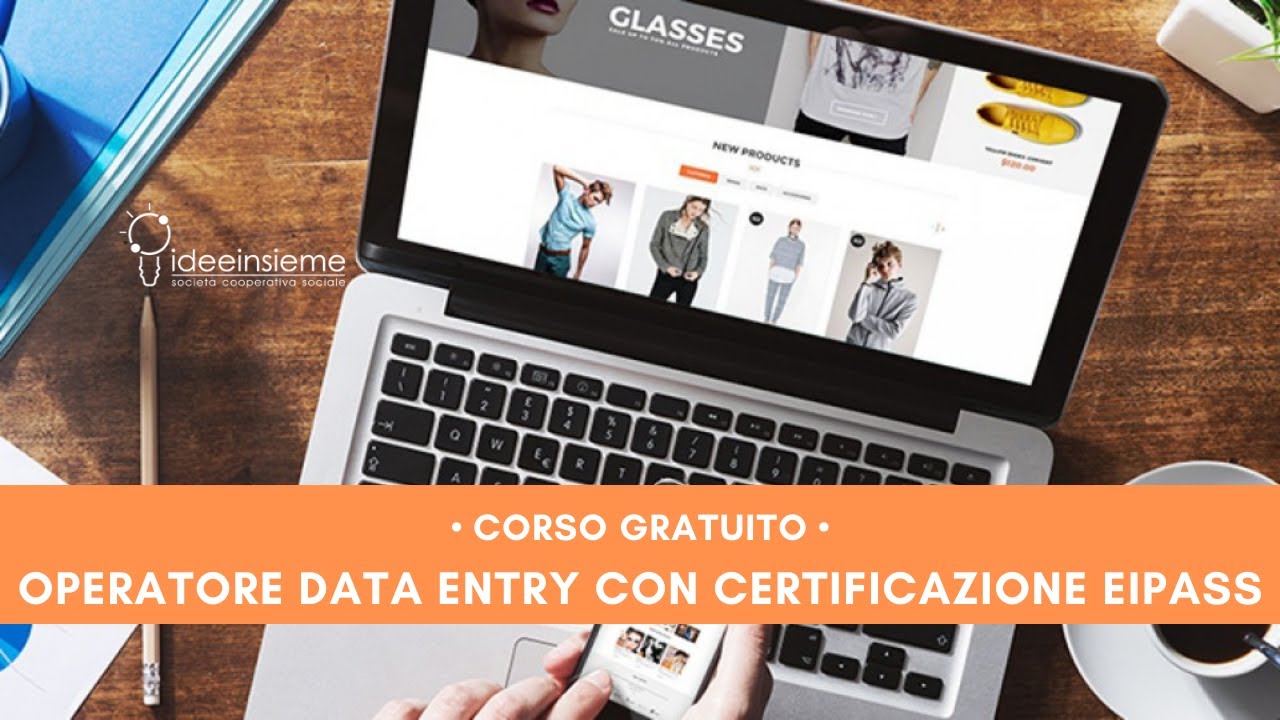 Presentazione corso Operatore Data Entry • Gratuito | Idee Insieme soc.coop.soc.