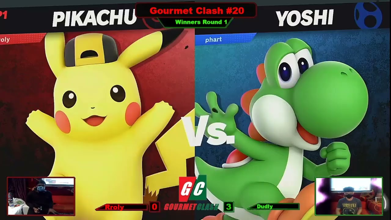Gourmet Clash #20 - Dudly vs Rroly Winners Round 1 - Ultimate Singles